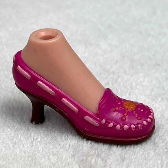 MGA Bratz Campfire Cloe Pink Moccasin Shoe Heeled Loafer  Sunshine SINGLE ONLY - Picture 1 of 4